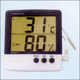 ● 溫、溼度計